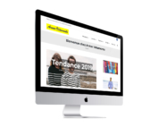 Site Internet d'une boutique de vêtements