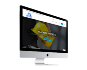 Ecran du site platrerie-tertre22.fr réalisé par l'agence Grain de Sell