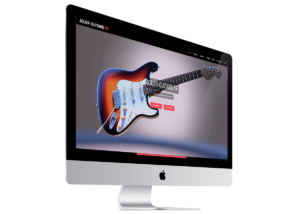 Photo de l'écran du site jouer-guitare.fr