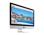 écran du site du camping de kerbignious sur Internet