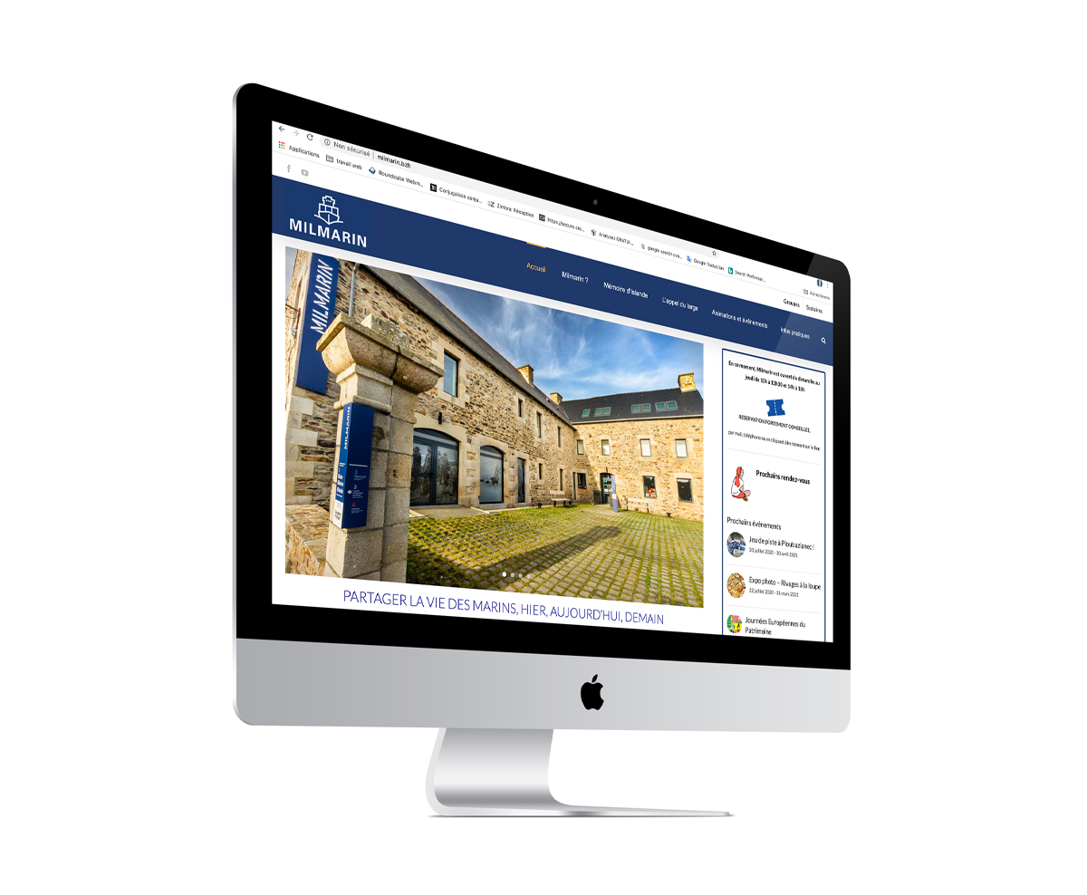 Site Internet du musée Milmarin de Ploubazlanec 22