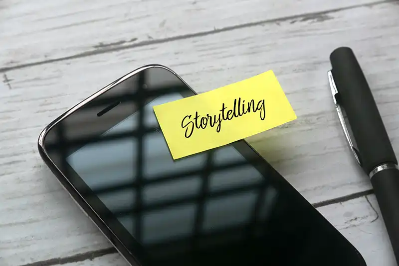 le storytelling dans la communication d'une entreprise