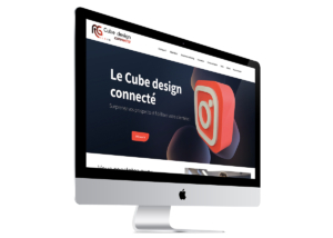 site Internet du Cube connecté ALG3D