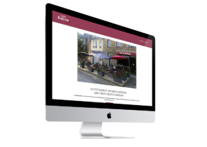 Création du site Internet du bar Au p'tit Bonheur à Guingamp