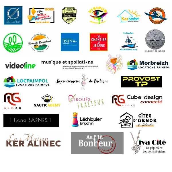 planche-logos-partenaires-0725 Logo des partenaires de l'agence web Grain de Sell de Paimpol et Paris